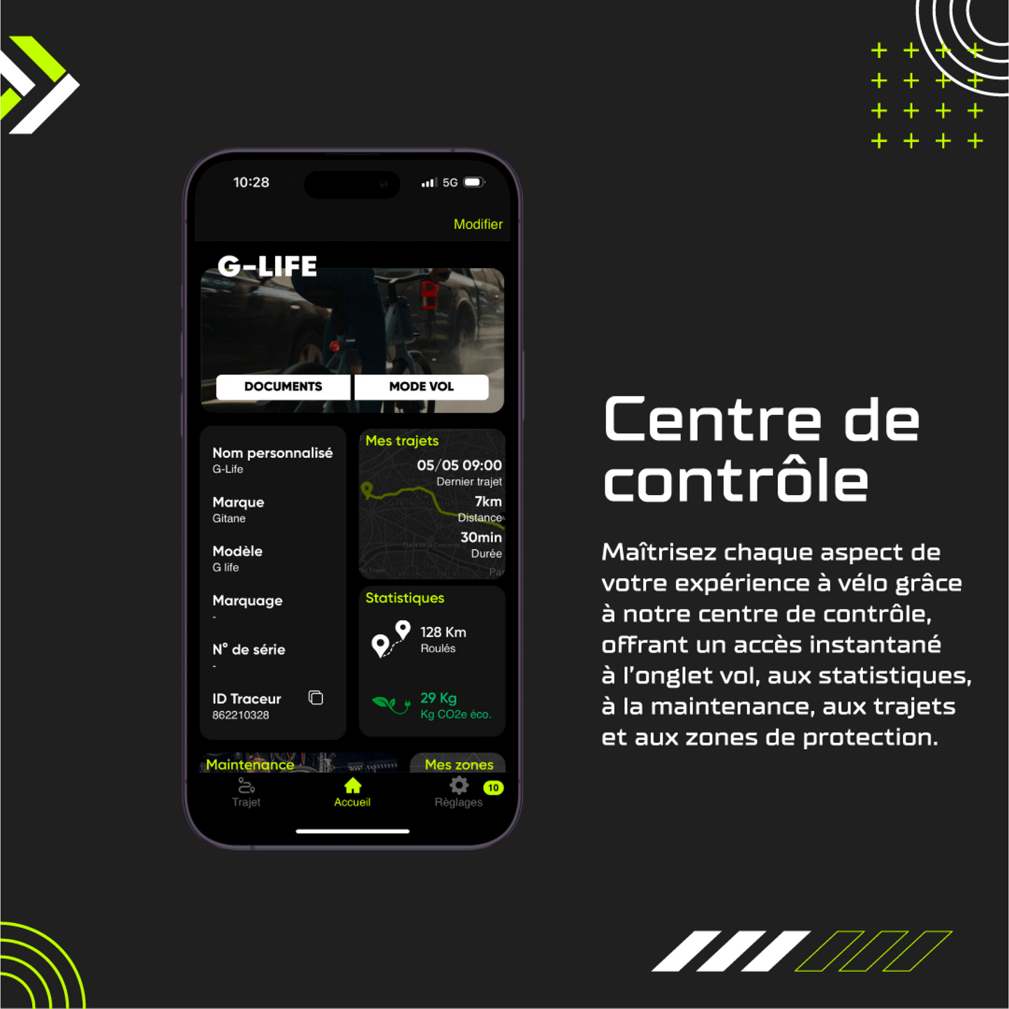 RUN.4, traceur gps 4G vélos électriques Voltaire